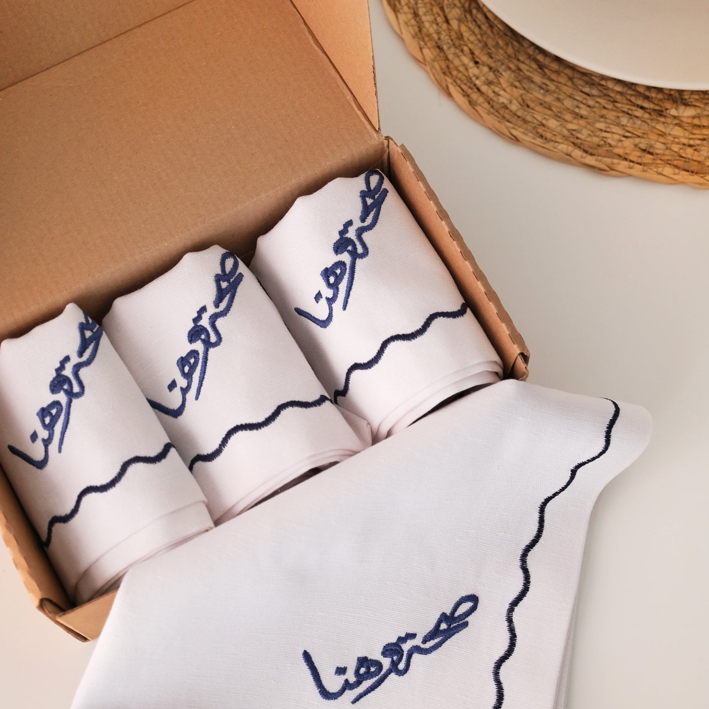 Table Napkins (Set of 4) - Health & Enjoyment